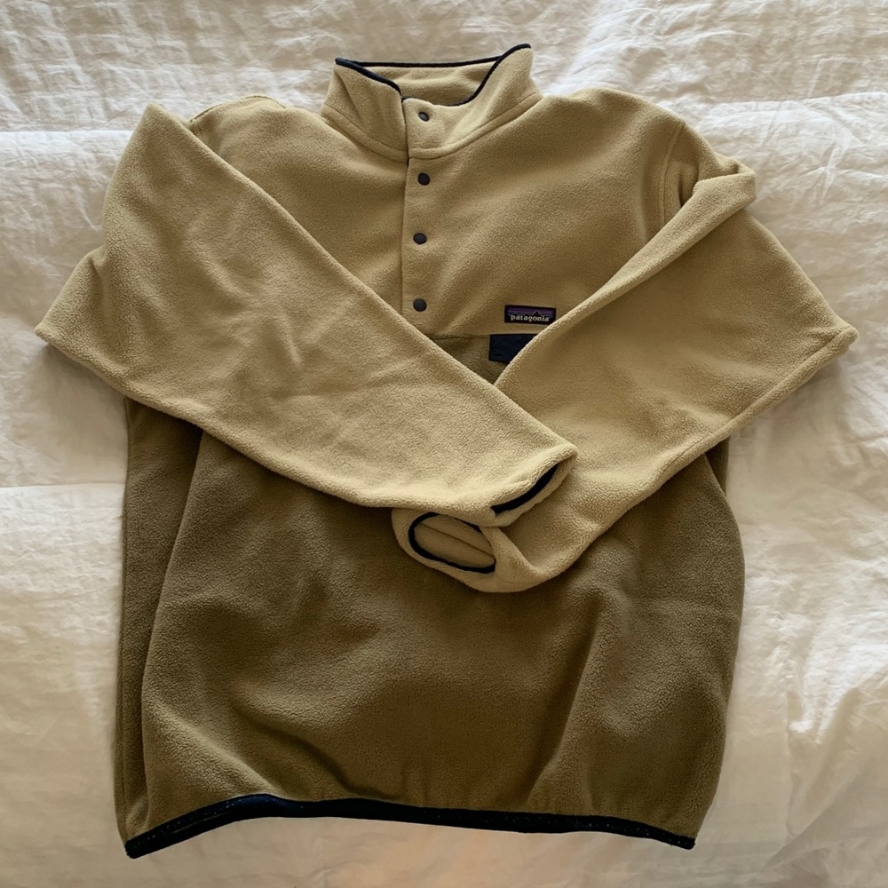 Men’s Patagonia Synchilla quarter button (Large)